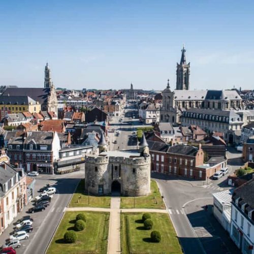Photographie vue aérienne par drone - Cambrai - Hauts-de-France - VM Corporate