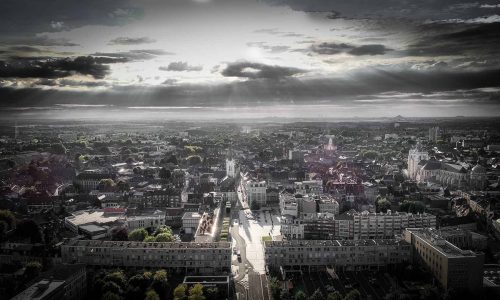 Photographie vue aérienne par drone - Douai - Hauts-de-France - VM Corporate