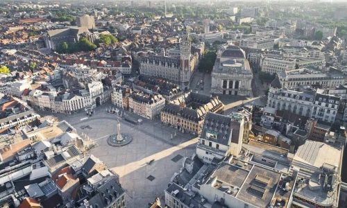 Photographie vue aérienne par drone - Lille - Hauts-de-France - VM Corporate